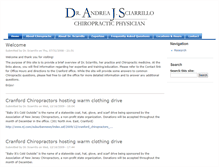 Tablet Screenshot of drsciarrillo.com